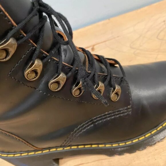 Dr. Martens Leona genuine leather platform boots - Picture 8 of 10